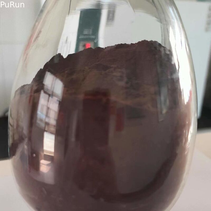 De donkere Roodachtige Bruine Stevige Poeder niet-Nevel Droog Duck Blood Cell Protein Powder wordt gemaakt door Nevel van Vers Duck Blo Te drogen